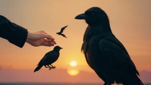 カラスが近くを飛ぶ時のスピリチュアルな意味とは?【幸運のメッセージを解読】